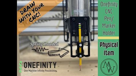 youtube cnc pen|Onefinity CNC Pen, Pencil, Or Marker Holder. Turn Your CNC  .